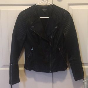 TopShop Faux leather biker jacket